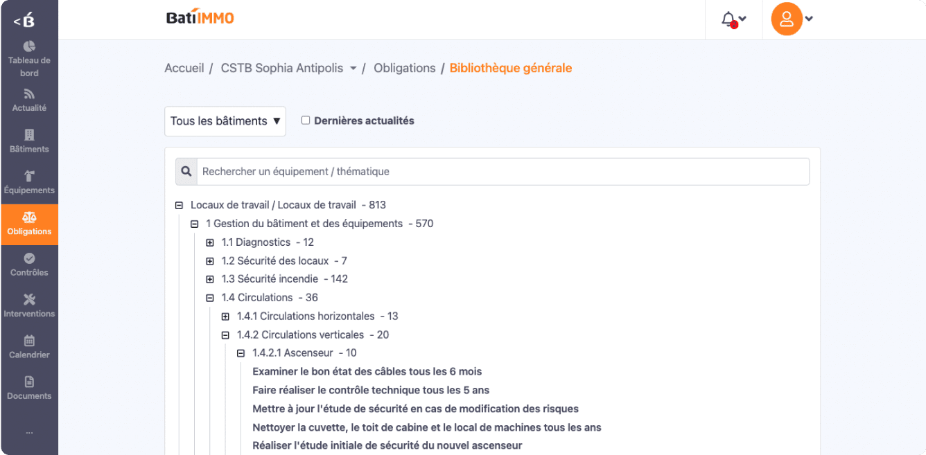 obligation des contrôles